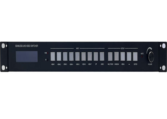 Conmutador de presentación UHD sin fisuras con control multivista