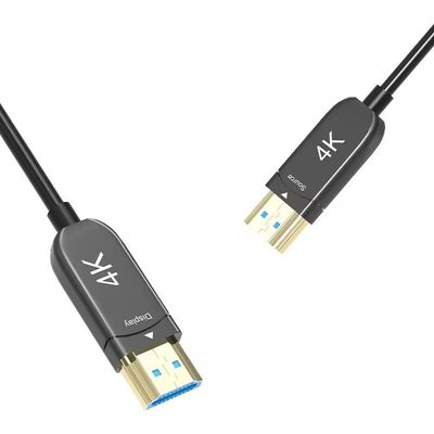 Cable HDMI de fibra de alta velocidad ¢ Ultra HD 4K 60Hz, ligero, transmisión de señal estable