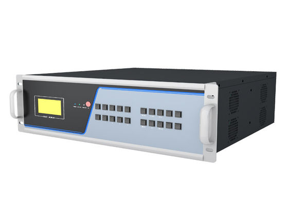 3840x2160 60hz y compatibilidad descendente FPGA avanzado 88 puertos 3.5 U Fibra KVM Matrix