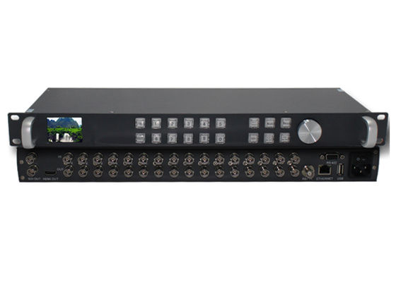 WL-MVP9104 el multivisor de 4 canales de entrada 3G-SDI y 1 canal de salida 3G-SDI