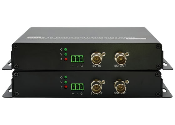 Extensor de fibra monomodo 3g-sdi de 1 canal