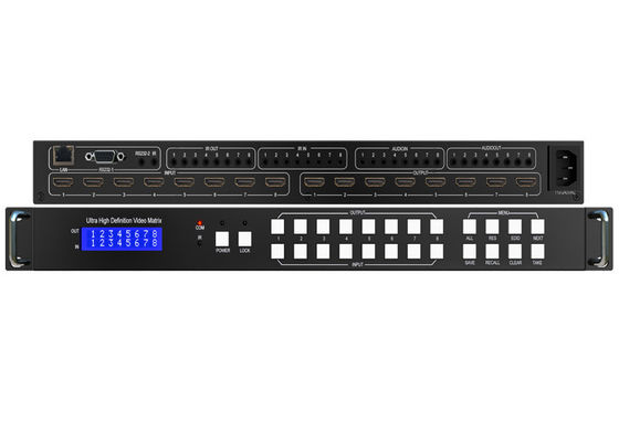 Conmutador de matriz HDMI 8x8