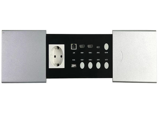 Conector de medios de conmutación sin fisuras 2 puertos de entrada HDMI2.0 1 puerto de entrada USB-C