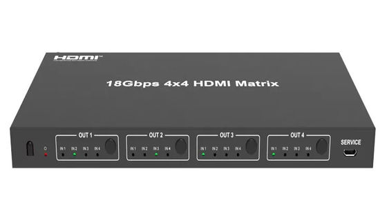 Matriz de control HDMI para equipos de audio y video domésticos soporta resolución de hasta 1080P