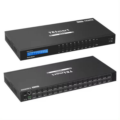 Soporte de resolución de salida múltiple HDMI Matrix Switcher para equipos de audio y video para el hogar