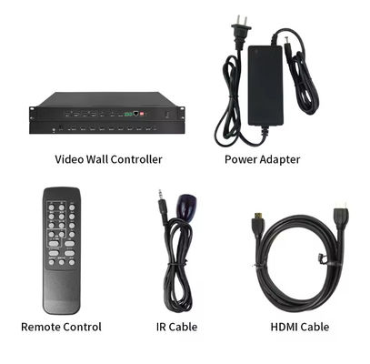 Fuentes de señal IP controlador de pared de vídeo para 365 X 7 X 24 horas de integración de tiempo de trabajo
