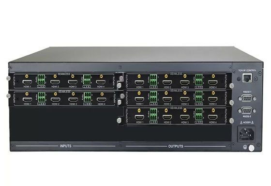 1080P Conmutador de matriz HDMI 4K sin fisuras con gestión y control EDID
