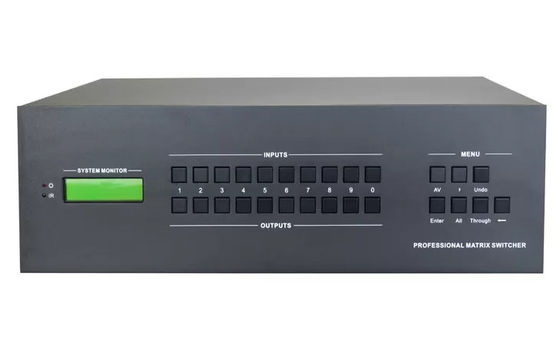 1080P Conmutador de matriz HDMI 4K sin fisuras con gestión y control EDID