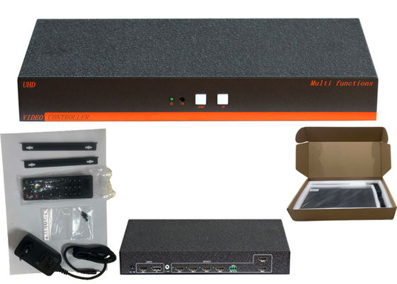 Puerto en serie Conector de tipo D HDMI Video Controller de pared 2x1 Modos de pared Soporte ODM