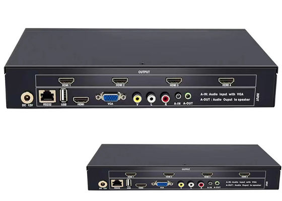 Controlador de pared de vídeo LCD modular 4K para configuraciones flexibles de pared de vídeo
