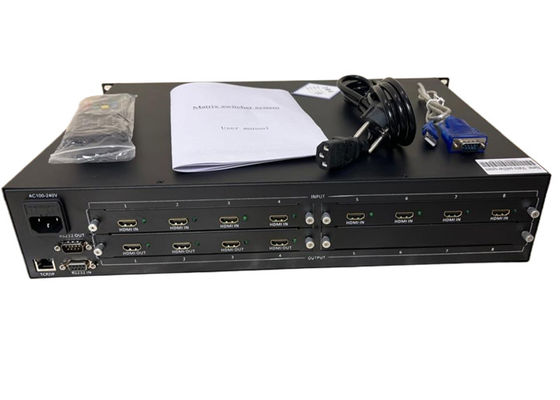 Conmutador de matriz HDMI 8 en 4 Gestión eficiente de varios dispositivos