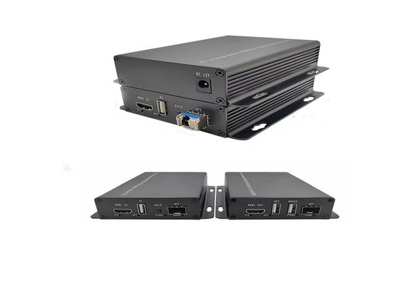 Extensor HD HDMI a través de fibra 1080P @ 60Hz Transmisión con ancho de dígito de 10 bits