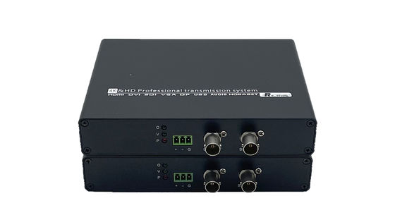 Extensor de fibra 4K 12G SDI - Video sin comprimir de larga distancia para transmisión