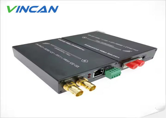 12G SDI Extensor de Fibra de Video 4K sin comprimir Transmisión óptica UHD en tiempo real
