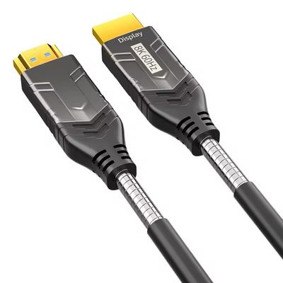 Cable de fibra óptica HDMI de alto rendimiento de 100m