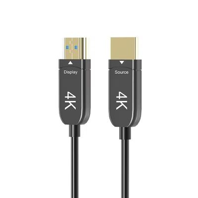 Cable de fibra óptica 4K HDMI de 60Hz a larga distancia, sin pérdida de señal, Ultra HD