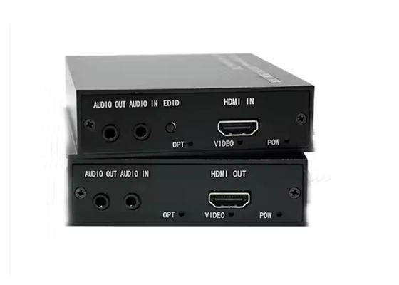 20km de extensión de fibra HDMI 1080p@60Hz HDMI 1.3 y 3.5mm soporte de audio