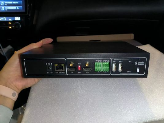 KVM-IP-1200 Extensor de doble cabeza Soporte para la extensión de pantalla doble, adecuado para transacciones financieras y control de dispositivos médicos