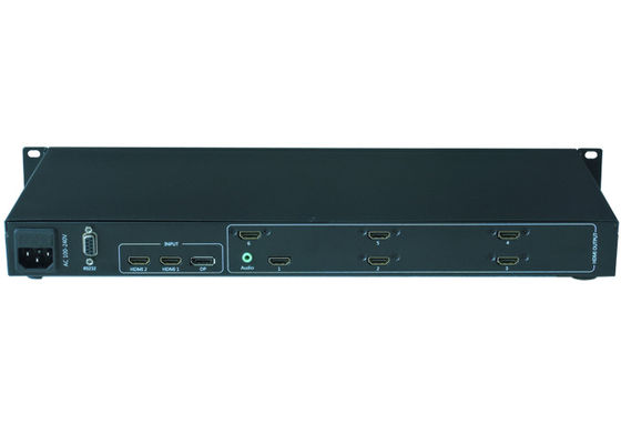 1x6 controlador de pared de vídeo personalizado de forma especial procesador de empalme de forma flexible