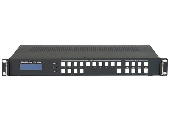 4 Entrada 8 Salida HDMI LCD Video Wall 4k 60hz controlador de pantalla de pared