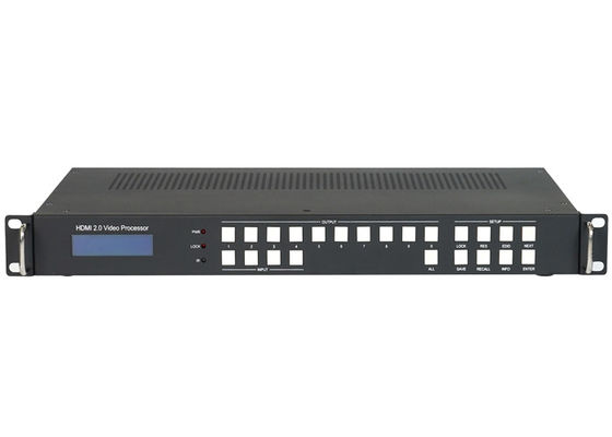 Procesador de pared de video 3x3 HDMI con 4 entradas 9 salidas