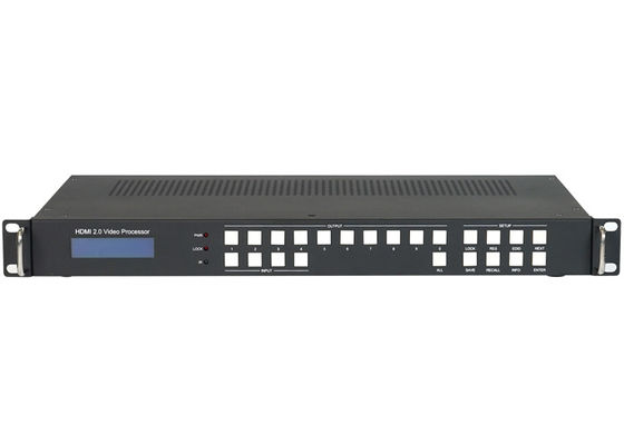 Controlador de pared de vídeo HDMI 4x4 4k con 4 entradas 16 salidas