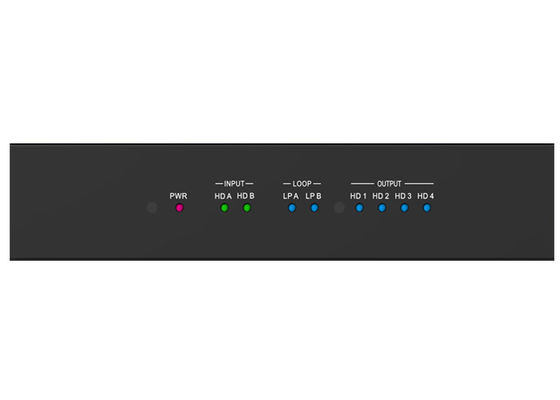 2 en 4 fuera 2x4 Hdmi Splitter con adaptador de pared de video 2x2 controlador de pared de video - 4k