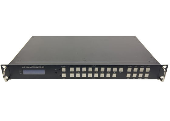 4k HDMI Conmutador de matriz de video sin fisuras 8x4 y 8x8 Audio para audio de alta definición