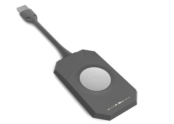 Adaptador Dongle de Pantalla HDMI Inalámbrico 4K con Cifrado AES CCMP y Fuente de Alimentación de CC de 12V