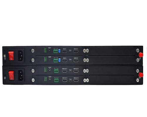 10 km 4K 60Hz HDMI extensor por fibra óptica sin pérdidas sin latencia