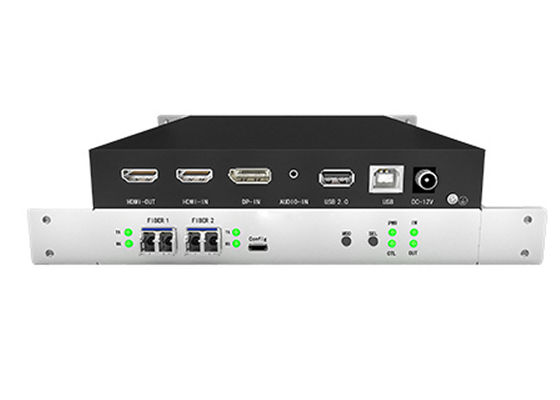 Libera todo el potencial de la gestión de audio y video con el chasis Fiber KVM Matrix de 5 ranuras y tamaño 2U