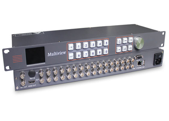 WL-MVP9104 el multivisor de 4 canales de entrada 3G-SDI y 1 canal de salida 3G-SDI