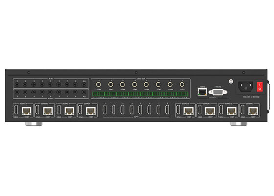 VINCAN 8x8 HDBaseT HDMI Matrix Switcher con 4K604:44 Video y PoC para instalaciones AV profesionales
