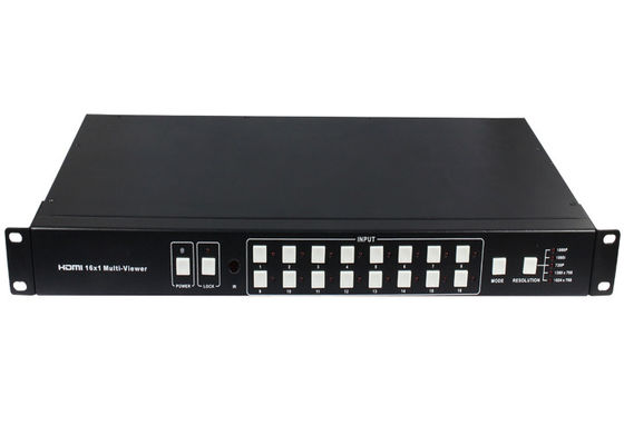 Protección inconsútil del ESD del interruptor del patio RS232 16x1 HDMI MultiViewer