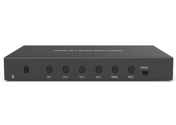 Resolución de vídeo máxima del patio 4x1 Multiviewer 1920×1080P 60Hz de HDMI