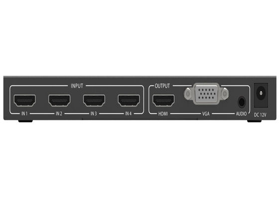 Resolución de vídeo máxima del patio 4x1 Multiviewer 1920×1080P 60Hz de HDMI