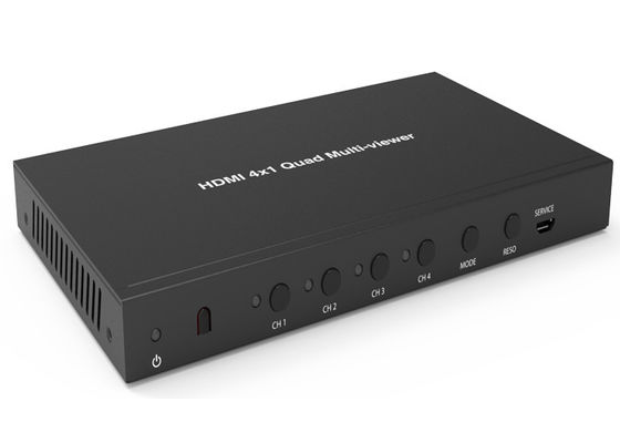 Resolución de vídeo máxima del patio 4x1 Multiviewer 1920×1080P 60Hz de HDMI