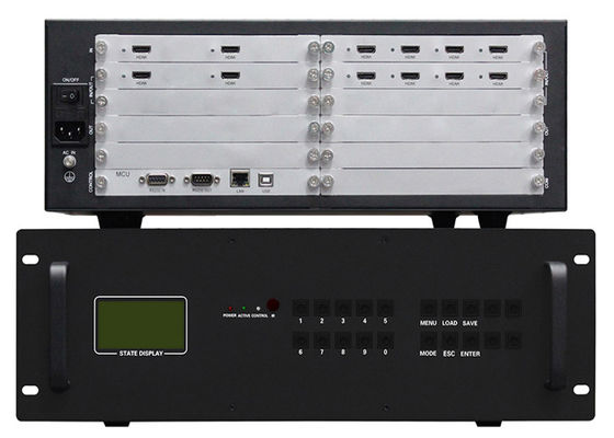 el canal video del regulador 4 de la pared de 4K 1080P HDMI entró salida de 8 canales