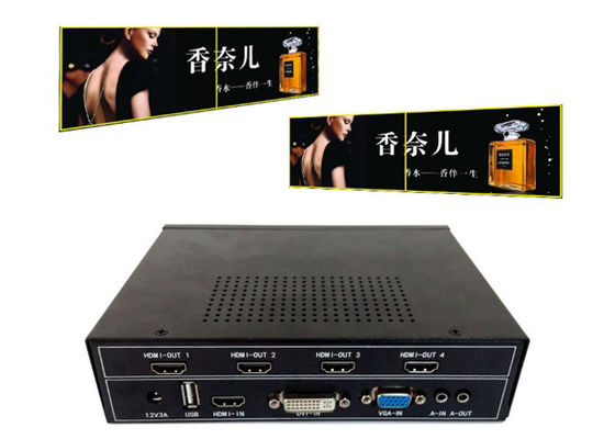 exhibición video de For Multi TV del regulador de la pared de 1x2 2x2 Digitaces HDMI
