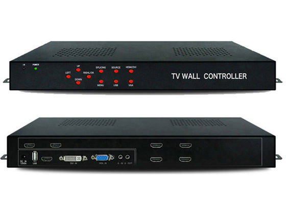 1 en 6 fuera de la multiplicación video de la matriz del regulador 2x3 2x2 de la pared de HDMI