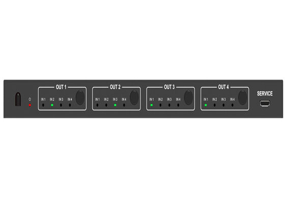 Receptor de infrarrojos micro del interruptor de la matriz HDMI del USB 18Gbps 4x4