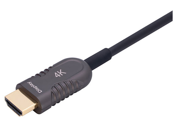 Tipo de cable de fribra óptica máximo de la longitud de encargo el 100m HDMI A para mecanografiar A