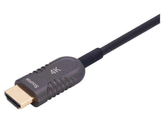 Tipo de cable de fribra óptica máximo de la longitud de encargo el 100m HDMI A para mecanografiar A