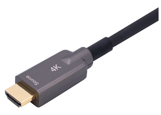 Construcción de acero inoxidable óptica del cable 200CU de HDMI 2,0 acorazados