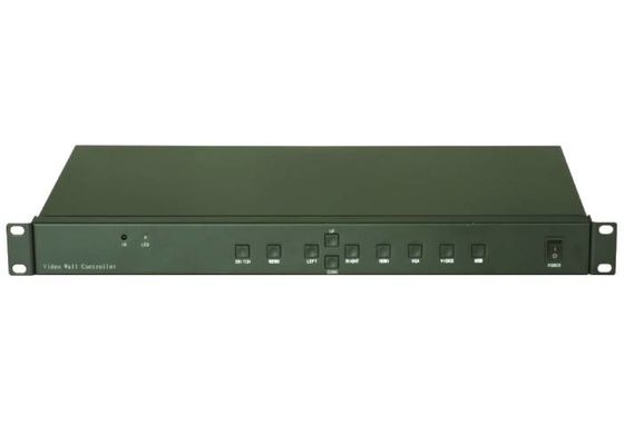 1 en 6 fuera de interfaz audio del procesador 3,5 video de la pared de 2x3 3x2 RS232