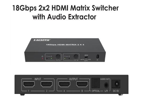 interruptor de la matriz de 18Gbps HDMI