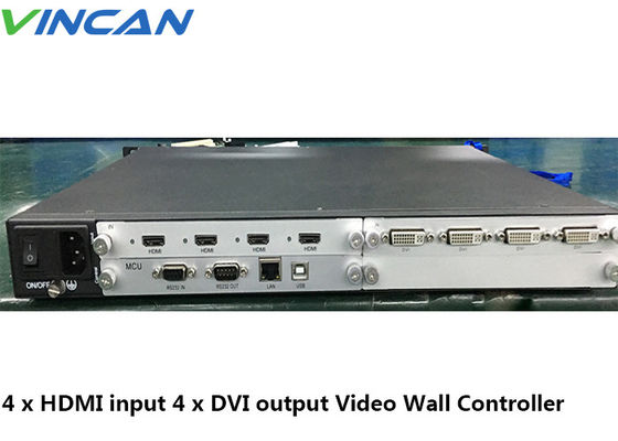 exhibición ultra fina video del monitor LCD de For Full HD del regulador de la pared de 4K HDMI