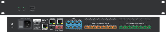 Controlador de audio de 24 bits Dante Control superior de audio