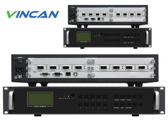 Controlador de pared de vídeo modular - Configuración flexible y procesamiento en tiempo real