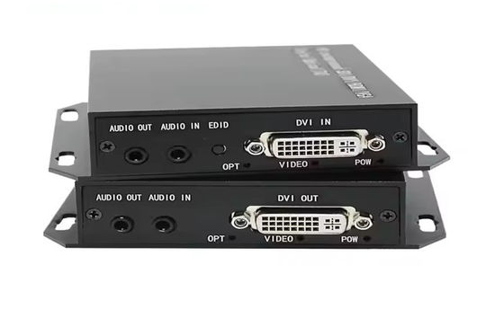 1920*1200@60Hz Plug and Play DVI HD Extensor óptico hasta 20KM